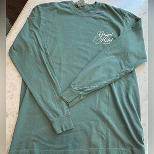 Unisex, ‘The Grand Hotel and Resort’ long sleeve, comfort colors, size Medium,